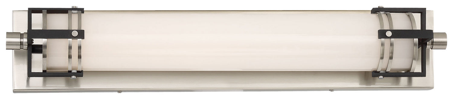 Minka-Lavery 241-420-L LED Bath, Brushed Nickel W/ Sand Coal
