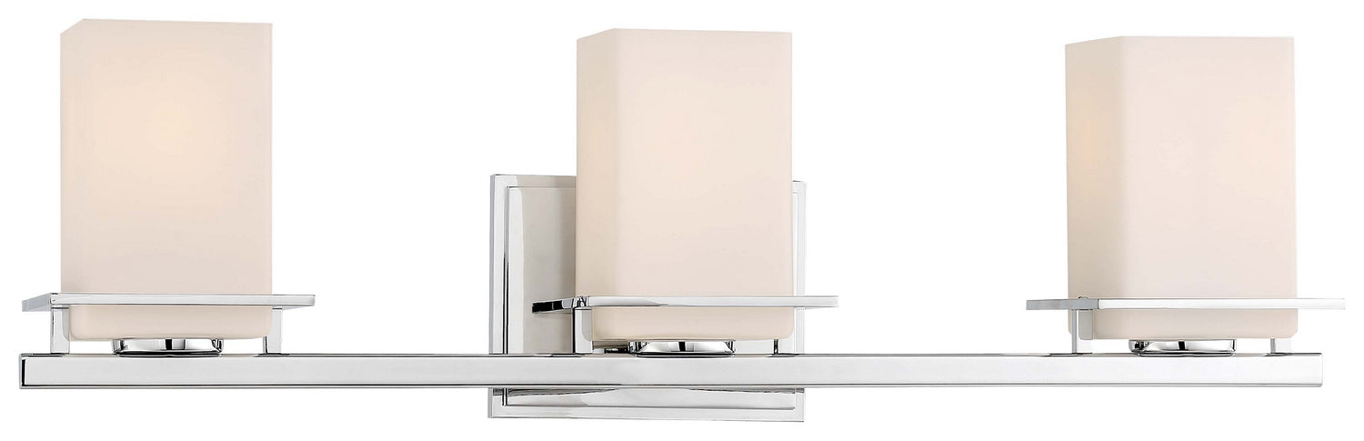 Minka-Lavery 3003-77 Three Light Bath, Chrome
