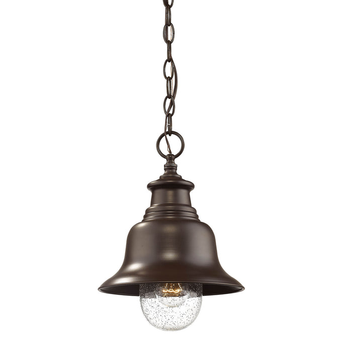 Millennium 2514-PBZ One Light Outdoor Hanging Lantern, Powder Coated Bronze