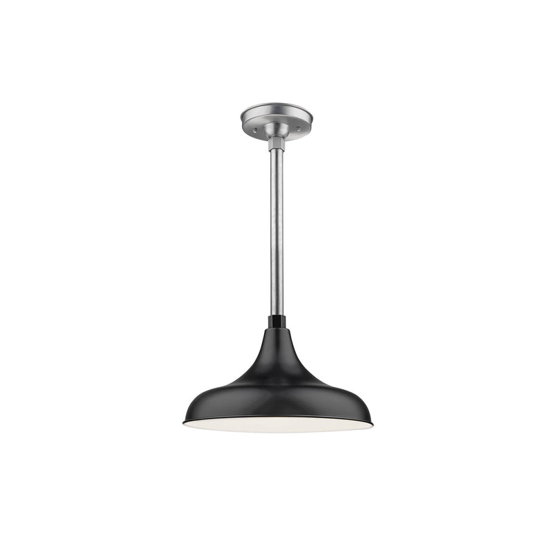 Millennium RMWHS14-SB One Light Pendant, Satin Black