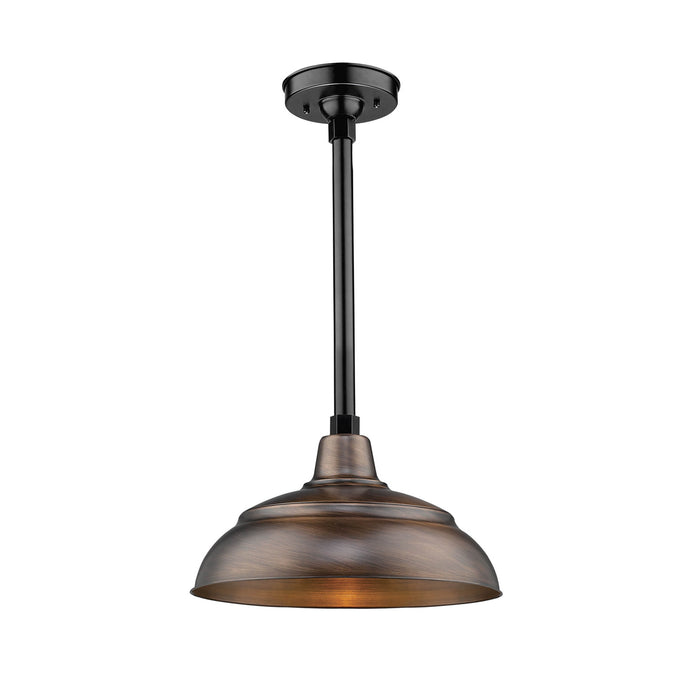 Millennium RWHS14-NC One Light Pendant, Natural Copper