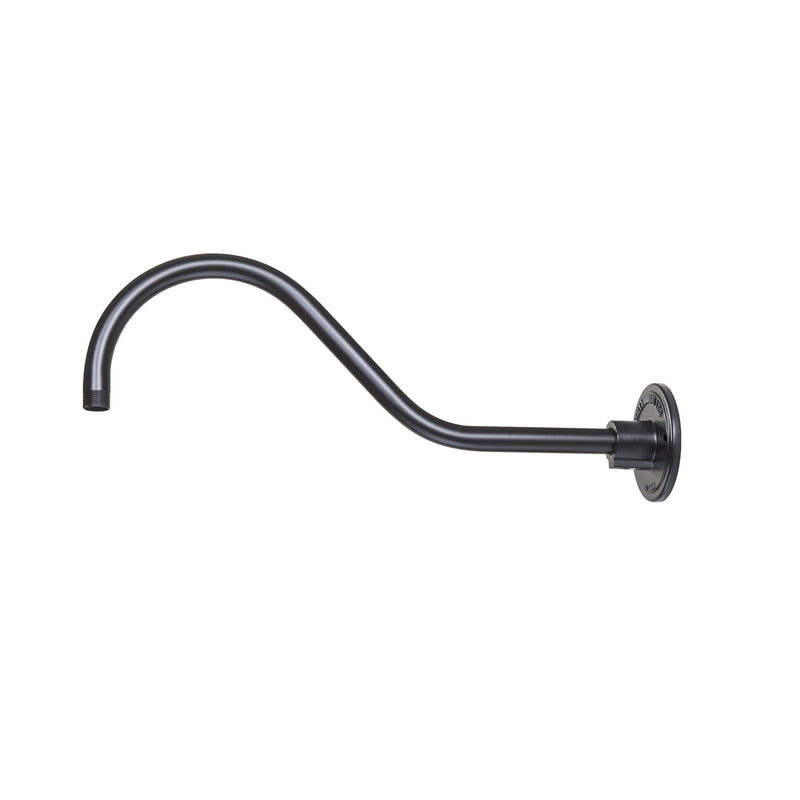 Millennium RGN22-ASB Goose Neck, Aluminum Satin Black