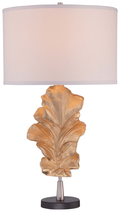 Minka-Lavery 12426-0 One Light Table Lamp, Gold Leaf