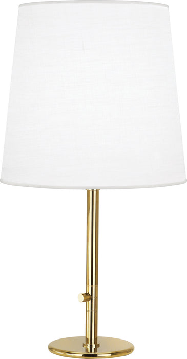 Robert Abbey 2075W One Light Table Lamp, Polished Brass