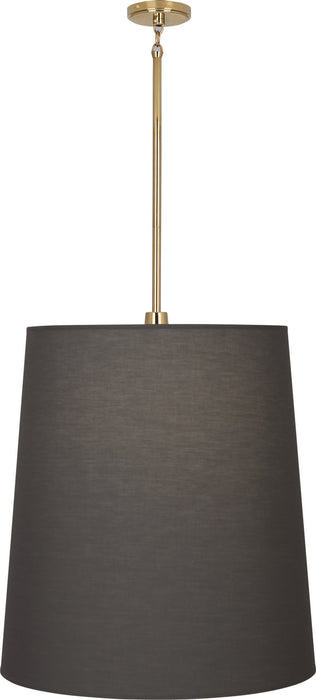 Robert Abbey 2079 One Light Pendant, Polished Brass