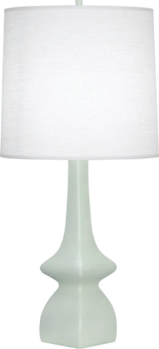 Robert Abbey CL210 One Light Table Lamp, CELADON GLAZED CERAMIC