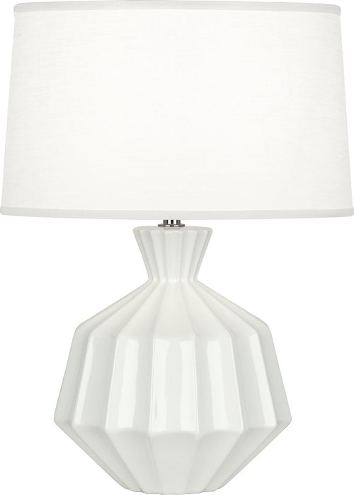 Robert Abbey LY989 One Light Accent Lamp, Lily Glazed Ceramic