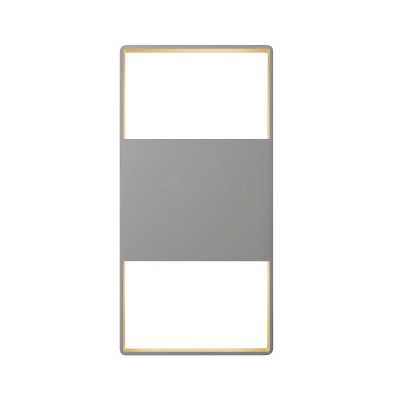 Sonneman 7202.74-WL LED Wall Sconce, Textured Gray