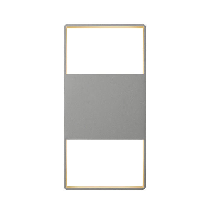Sonneman 7202.74-WL LED Wall Sconce, Textured Gray
