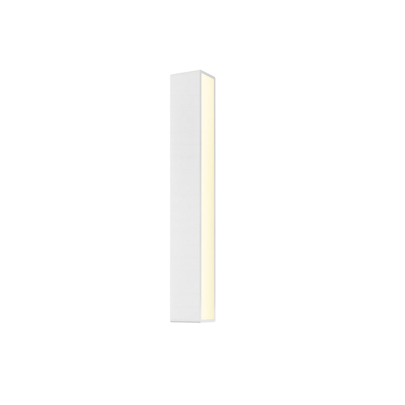 Sonneman 7254.98-WL LED Wall Sconce, Textured White