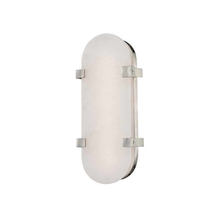 Hudson Valley 1114-PN LED Wall Sconce, Polished Nickel