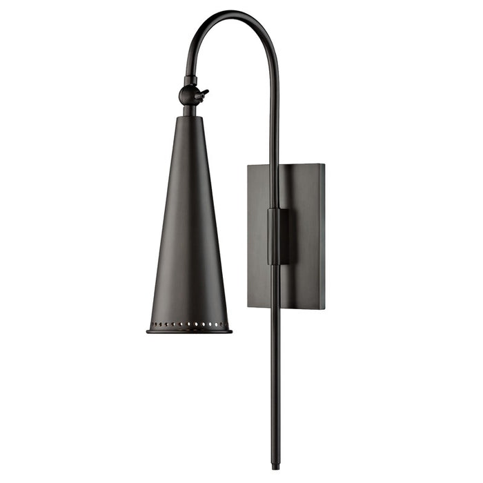 Hudson Valley 1300-OB One Light Wall Sconce, Old Bronze
