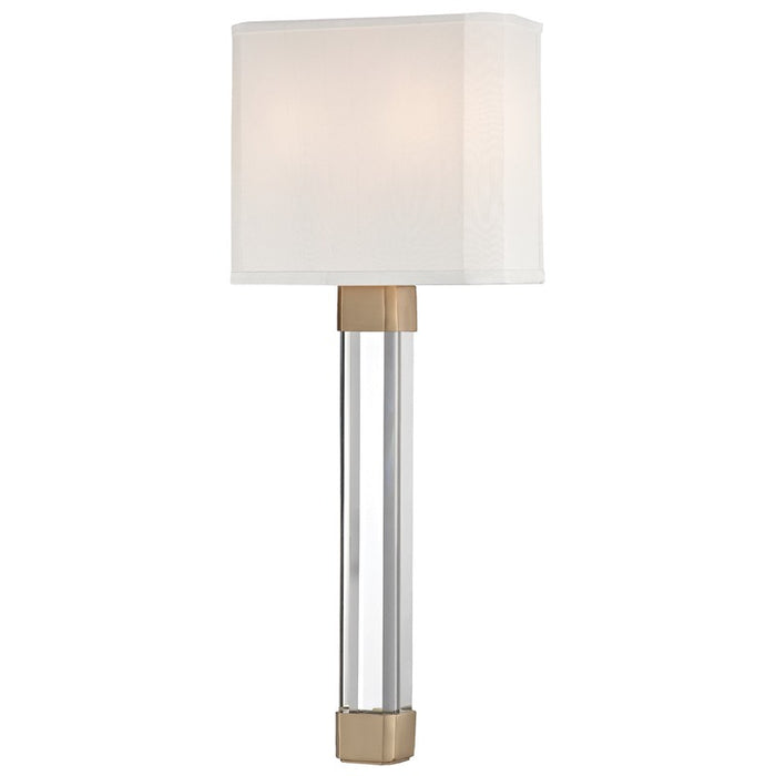 Hudson Valley 1461-AGB Two Light Wall Sconce, Aged Brass