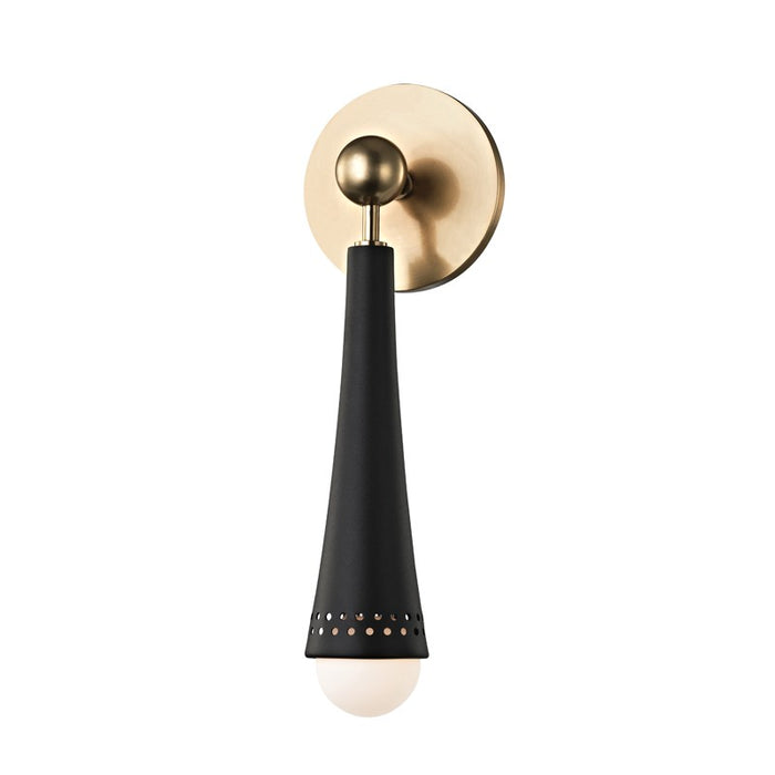 Hudson Valley 2120-AGB LED Wall Sconce, Aged Brass