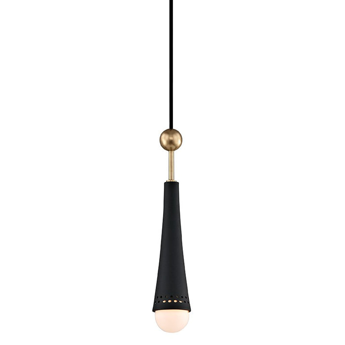 Hudson Valley 2130-AGB LED Pendant, Aged Brass