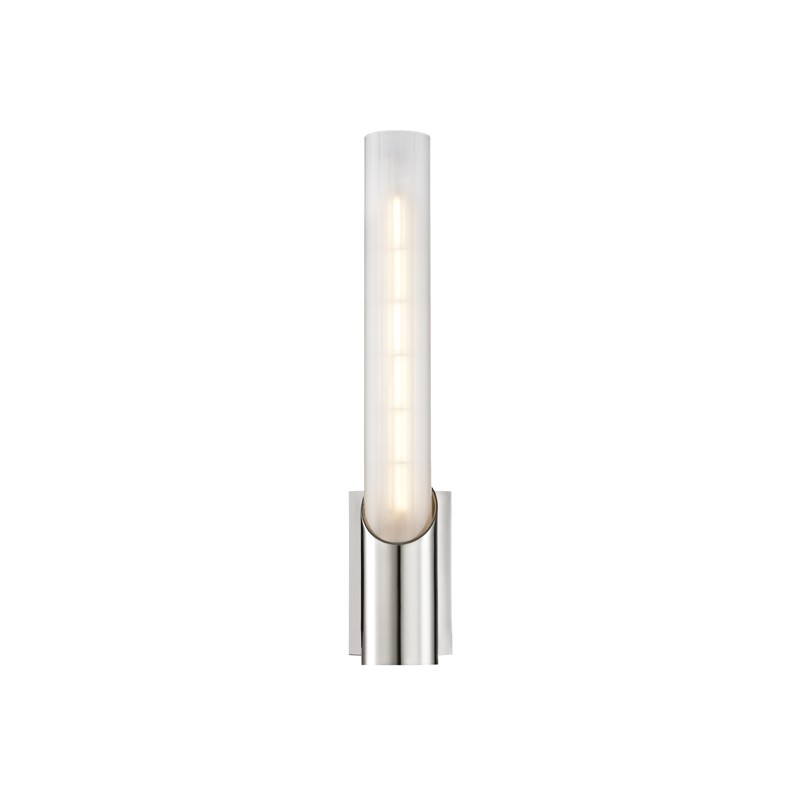 Hudson Valley 2141-PN One Light Wall Sconce, Polished Nickel
