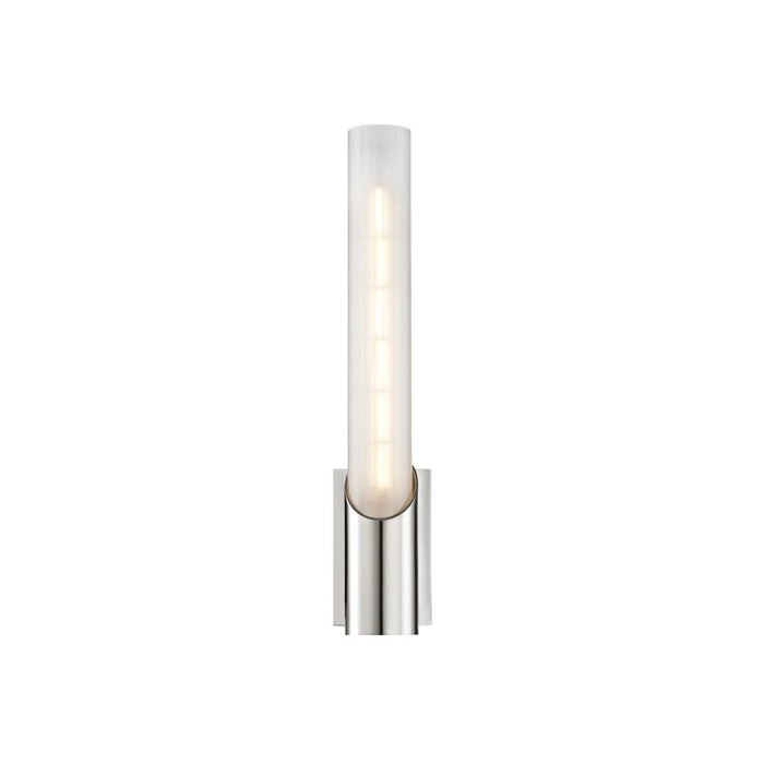 Hudson Valley 2141-PN One Light Wall Sconce, Polished Nickel