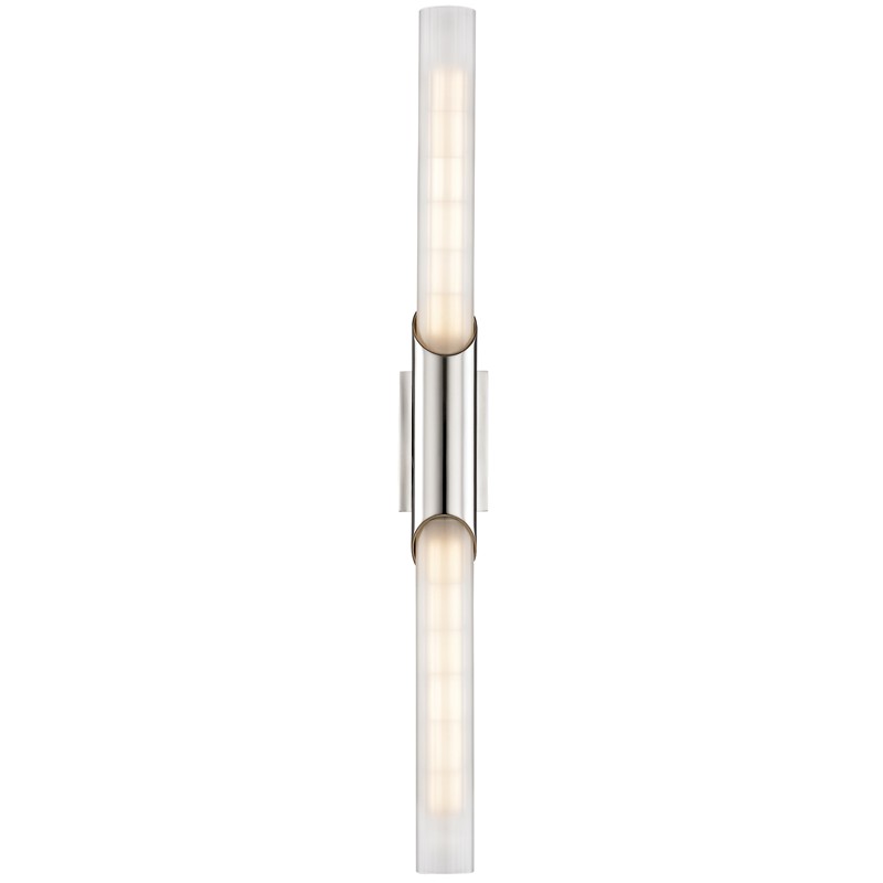 Hudson Valley 2142-PN Two Light Wall Sconce, Polished Nickel