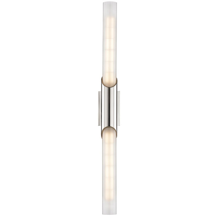 Hudson Valley 2142-PN Two Light Wall Sconce, Polished Nickel
