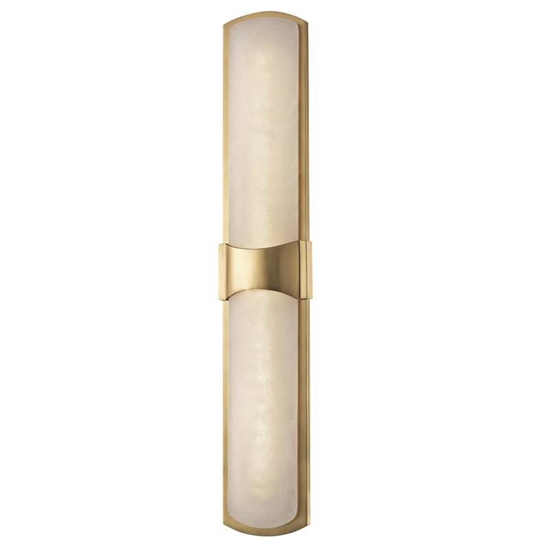 Hudson Valley 3426-AGB LED Wall Sconce, Aged Brass