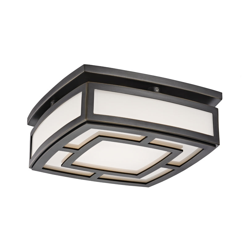 Hudson Valley 3710-OB LED Flush Mount, Old Bronze
