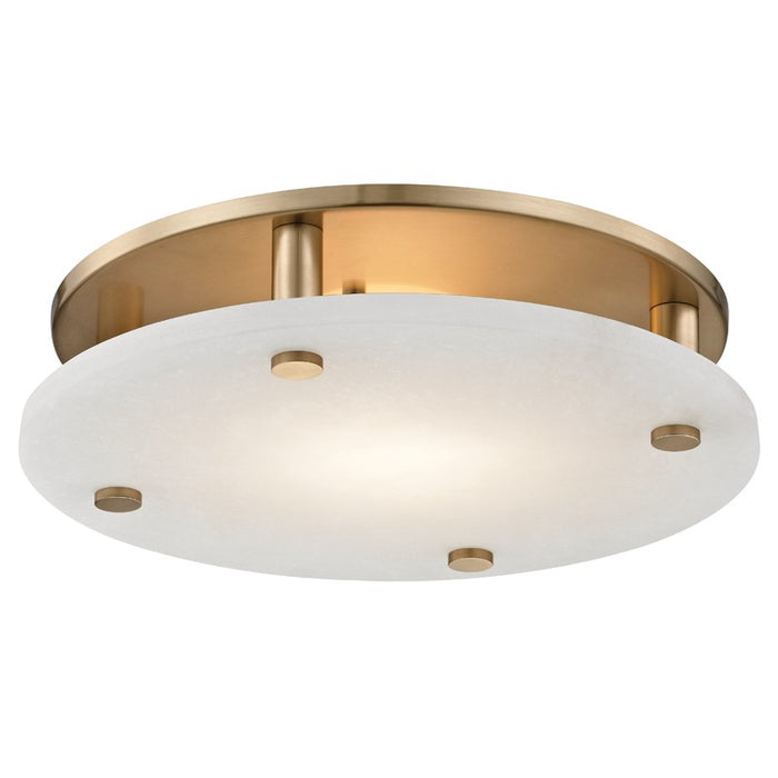 Hudson Valley 4715-AGB LED Flush Mount, Aged Brass