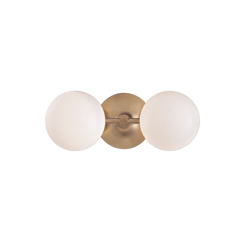 Hudson Valley 4742-AGB LED Bath Bracket, Aged Brass
