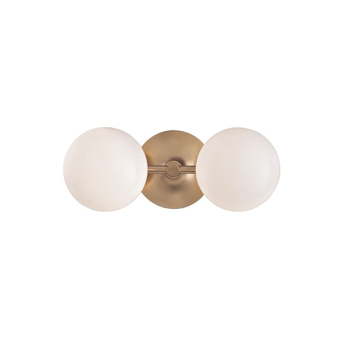 Hudson Valley 4742-AGB LED Bath Bracket, Aged Brass