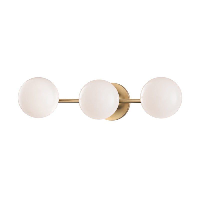 Hudson Valley 4743-AGB LED Bath Bracket, Aged Brass