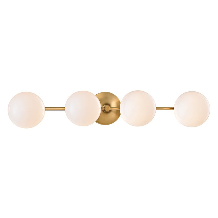 Hudson Valley 4744-AGB LED Bath Bracket, Aged Brass