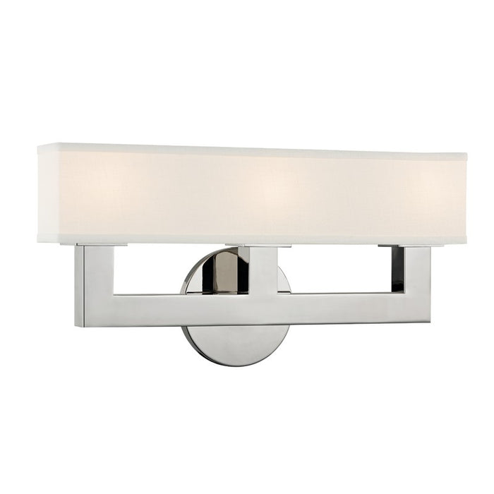 Hudson Valley 5453-PN LED Wall Sconce, Polished Nickel