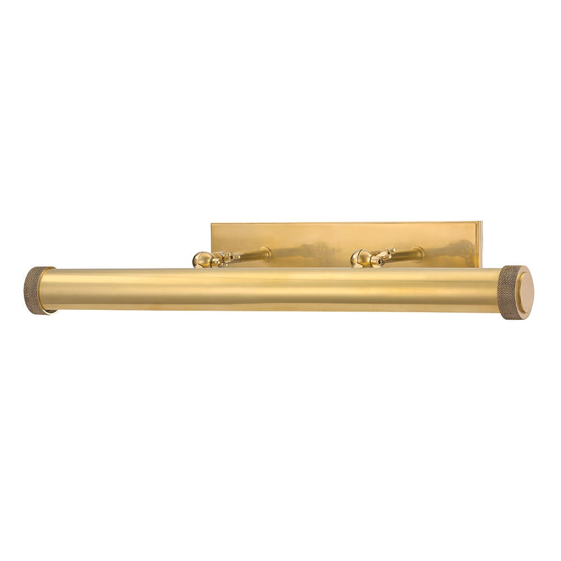 Hudson Valley 5824-AGB Three Light Picture Light, Aged Brass