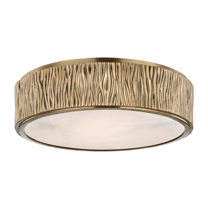 Hudson Valley 6213-AGB LED Flush Mount, Aged Brass