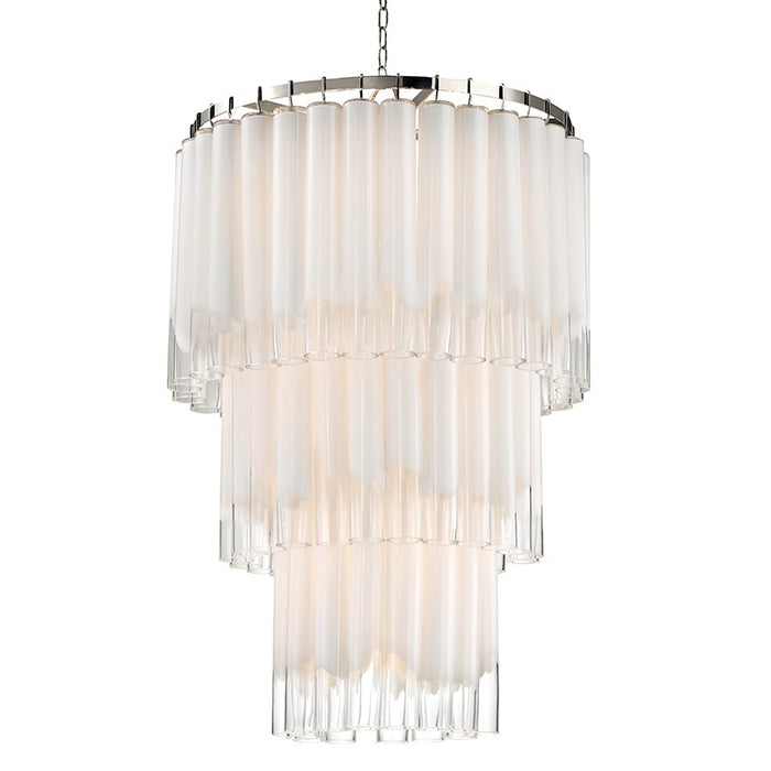 Hudson Valley 8933-PN 16 Light Chandelier, Polished Nickel