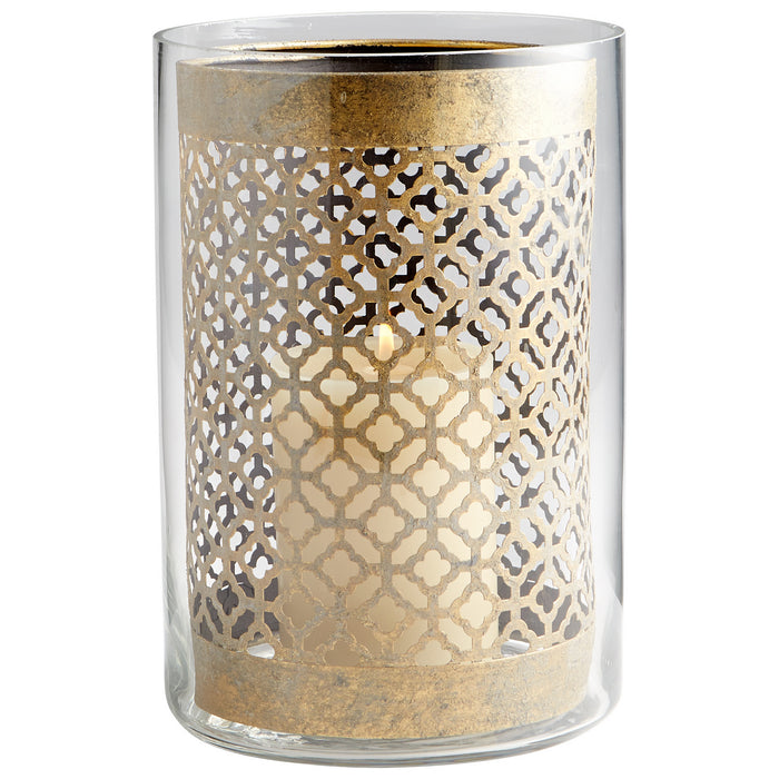Cyan 07236 Candle Holder, Gold