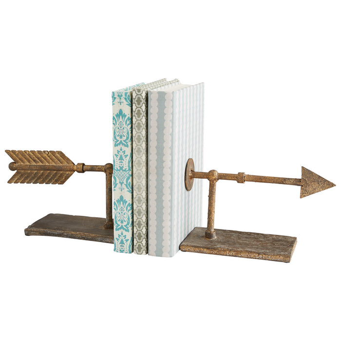 Cyan 07237 Bookends, Rustic