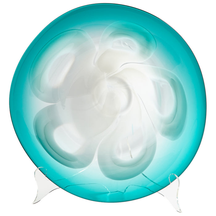 Cyan 07257 Plate, Blue