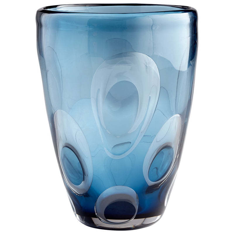 Cyan 07269 Vase, Blue