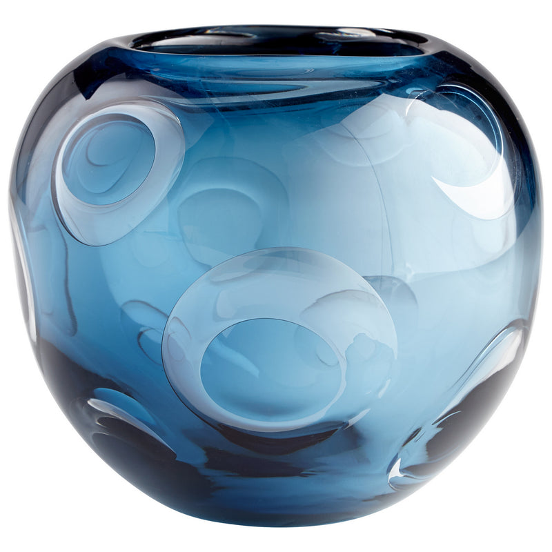 Cyan 07270 Vase, Blue