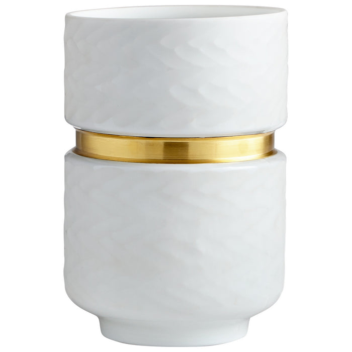 Cyan 07329 Vase, White