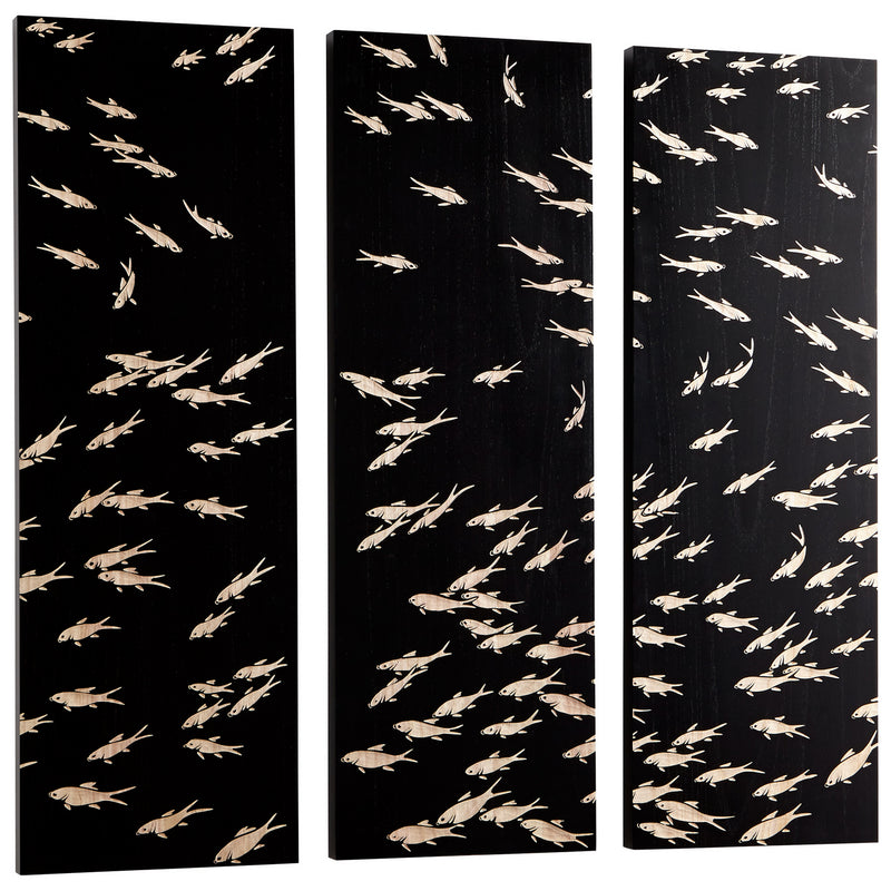 Cyan 07519 Wall Art, Black