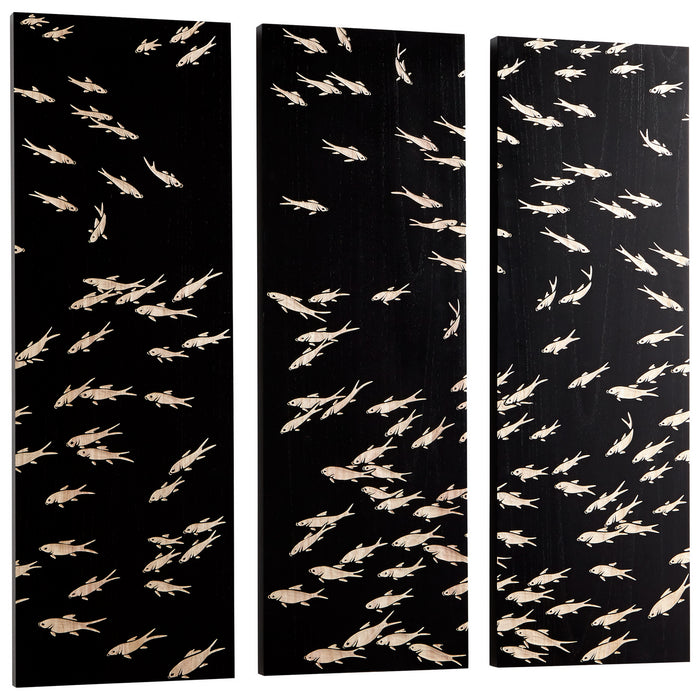 Cyan 07519 Wall Art, Black