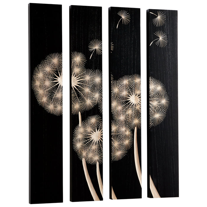 Cyan 07522 Wall Art, Black