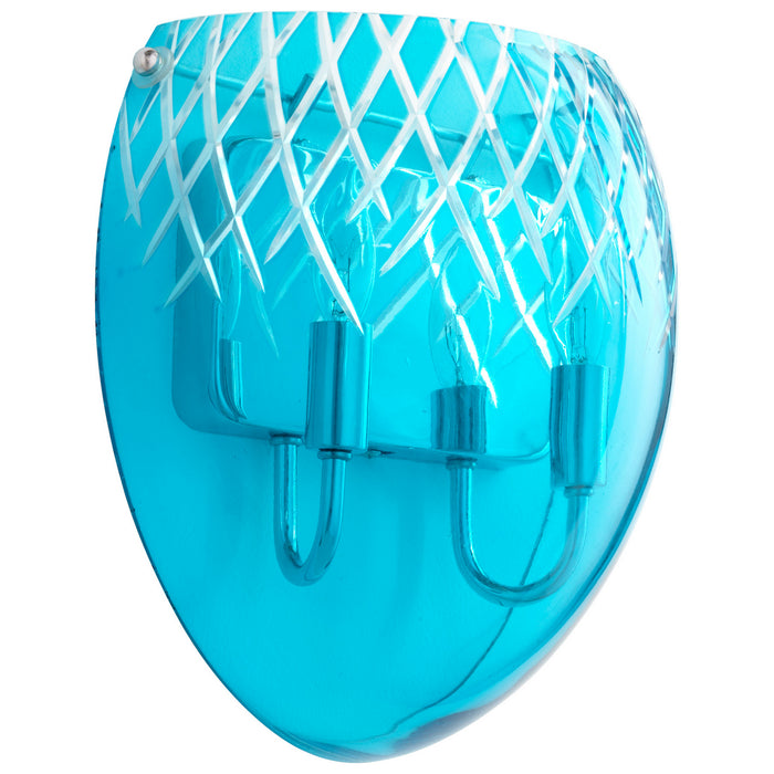 Cyan 07638 Two Light Wall Sconce, Chrome