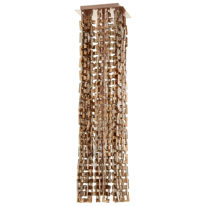 Cyan 07663 Eight Light Pendant, Satin Copper