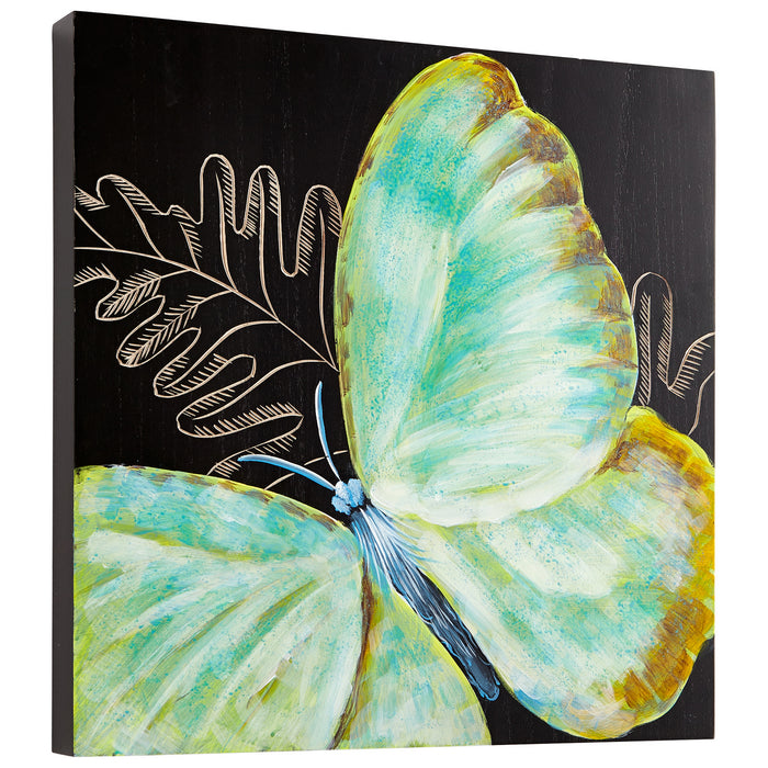 Cyan 07507 Wall Art, Black/Blue
