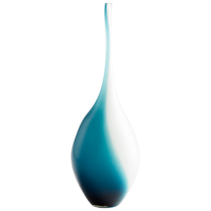 Cyan 07831 Vase, Blue And White