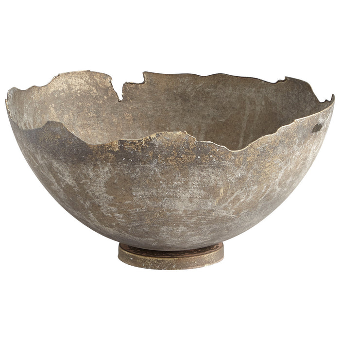 Cyan 07958 Bowl, Whitewashed