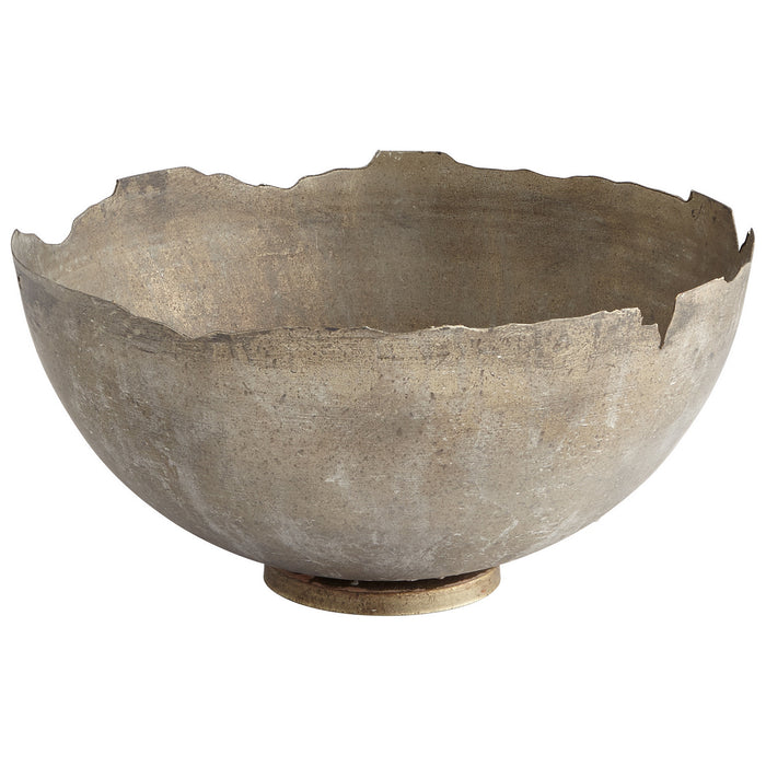 Cyan 07960 Bowl, Whitewashed