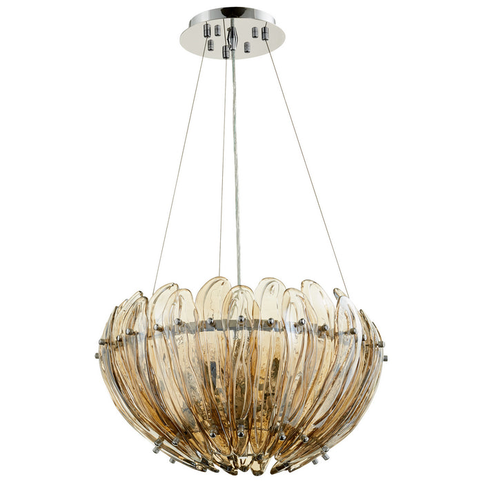 Cyan 07981 Five Light Pendant, Chrome